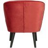 375690 P 04 VS FA Sara fauteuil fluweel raspberry AK1