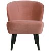 375690 31 01 VS FA Sara fauteuil fluweel old pink