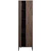 373474 E 03 VS WE Gravure new hoge kast met lade essen espresso