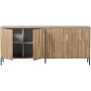 373471 B 03 VS WE New Gravure dressoir 200cm eiken blanke lak