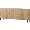 373471 B 02 VS WE New Gravure dressoir 200cm eiken blanke lak EA