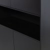 373466 Z 01 VS WE Finca opbergkast 110cm grenen diep zwart detail