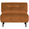 373452 C 01 VS WE Lloyd fauteuil gewassen fluweel cinnamon PS