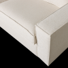 373416 N 01 VS KW Thomas hoekbank links geweven stof naturel detail