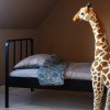 373253 Z 01 SF FA Mees bed metaal zwart 90x200cm VIERKANT