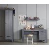 361218 365557 GBS 375439 W373560 GBS 02 SF FA Kluis kast bureau Dennis steel grey Nomi wit Dennis Wandpalletkast