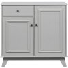 340817 G 01 VS FA Lily commode warm grijs