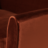 340451 126 04 VS Rocco sofa 187cm velvet roestbruin C1