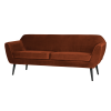 340451 126 02 VS Rocco sofa 187cm velvet roestbruin FA