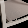 500013 Z 01 VS EXT Fowl eetstoel aluminium textileen zand detail