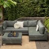 CH5800RGNA 01 SF EXT Capri loungeset rechts groen VIERKANT