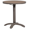 377446 B 03 VS FA Jeppe hoogte verstelbare bartafel tuin aluminium grijs