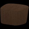 375165 B 02 VS VT Lofty hocker bruin gemeleerd SA