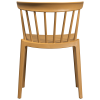 378634 CM 04 VS FA Bliss tuinstoel met spijlen wood fiber caramel melange AK1