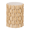 377792 Z 01 VS ES Axu decoratieve bijzettafel O35x45 cm kermaiek zand F1