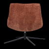 374074 R 04 Maudi draaifauteuil chenille structuur bruin B1