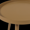 375426 H 02 VS ES Sasha bijzettafel O41 cm hout honinggeel fsc detail