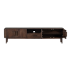 377569 B 01 VS ES liya tv meubel 200cm mango hout donkerbruin F2