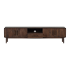 377569 B 01 VS ES liya tv meubel 200cm mango hout donkerbruin F3