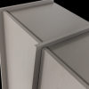 377894 WG 07 VS Brock 2 deurs kast essen fineer warmgrijs detail