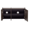 377892 MI 03 VS Brock tv meubel 102cm essen fineer middenbruin F3