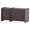 377892 MI 04 VS Brock tv meubel 102cm essen fineer middenbruin FA