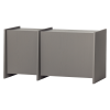 377892 WG 04 VS WP Brock tv meubel 102cm fineer warmgrijs FA