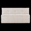 400561 SB 01 VS VT Cluster eetbankje met rugleuning boucle zand beige F1