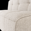 400561 SB 04 VS VT Cluster eetbankje met rugleuning boucle zand beige C1