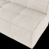 400561 SB 05 VS VT Cluster eetbankje met rugleuning boucle zand beige C2