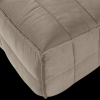 400561 WT 05 VS VT Cluster eetbankje met rugleuning velvet warm taupe C2