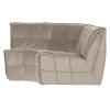 400559 WT 03 VS VT Cluster hoekelement velvet warm taupe L1