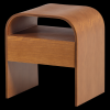 377842 B 01 VS ES Momo nachtkastje bijzettafel hout bruin FA