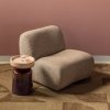 377898 CL 377793 P 01 SF Nomu chenille lichtbruin Tumo paarsbruin vierkant