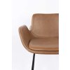 zuiver brit leather look pultova stolicka