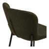 Maceda Counter Chair - stolička za pultom, bouclé, zelená, čierne nohy HN1241