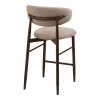 Levanto Counter Chair - stolička za pultom, piesková, nohy podobné drevu, orech HN1302