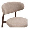 Levanto Counter Chair - stolička za pultom, piesková, nohy podobné drevu, orech HN1302