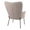 Glasgow Chair - Stolička, kameň, čierne nohy HN1231