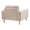 Lido Lounge Chair - kreslo do obývačky, piesková HN1050