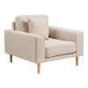 Lido Lounge Chair - kreslo do obývačky, piesková HN1050