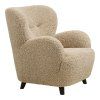 Lunaro Lounge Chair - kreslo do obývačky, svetlohnedá HN1265