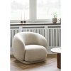 Kreslo Hawkes Lounge Chair - kreslo s funkciou otáčania, piesková farba, HN1287