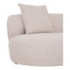 Kingston Lounge Sofa - Lounge Sofa s 2 vankúšmi, pravá strana, prírodná HN1295