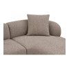 Kingston Lounge Sofa - Lounge Sofa s 2 vankúšmi, pravá strana, hnedá HN1299