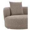 Kingston Lounge Sofa - Lounge Sofa s 2 vankúšmi, pravá strana, hnedá HN1299