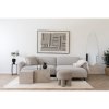 Salvador Lounge Sofa - Pohovka do obývačky, pravá strana, bouclé, svetlosivá HN1253