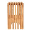 Lavička Benidorm - lavička, teak, prírodná 90x30x49 cm