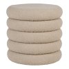Brooklyn Pouf - puf s úložným priestorom, bouclé, béžová ø44x44 cm, HN1242