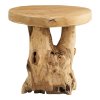 Palena Side Table - Bočný stolík, teak, prírodný ø40x45 cm